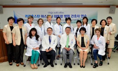 카자흐스탄 간호사 연수 진행